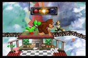 N64 Classic: Super Smash Bros. - Yoshi VS. Fox VS. Donkey Kong