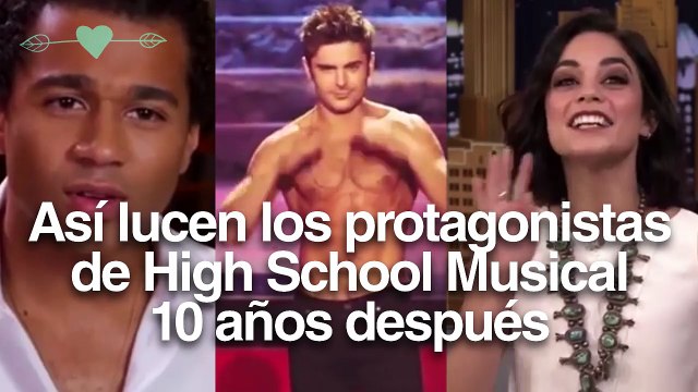 Así lucen los protagonistas de High School Musical 10 años después