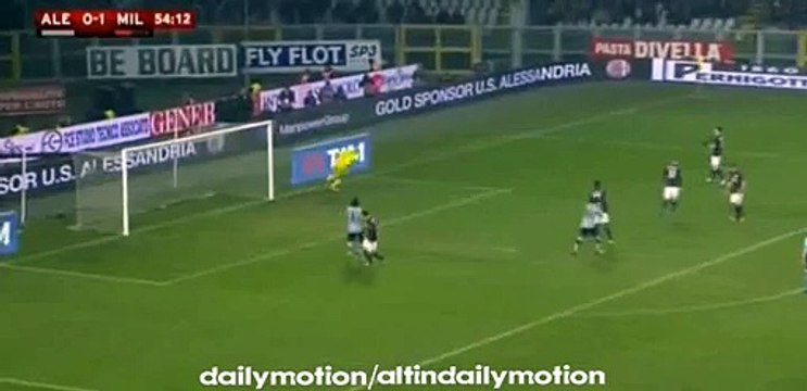 AC Milan Great Chance to Score - Alessandria vs Milan - Tim Cup - 26.01.2016 - HD
