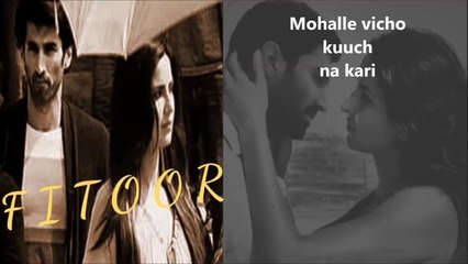 Tenu takiya, Fitoor movie leaked song  2016 (Aditya Roy kapoor and katrina kaif) - Downloaded from youpak.com