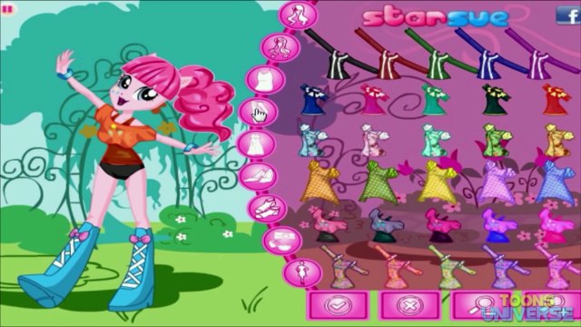 My Little Pony Equestria Girls Rainbow Rocks Compilation Dress Up Game for Girls