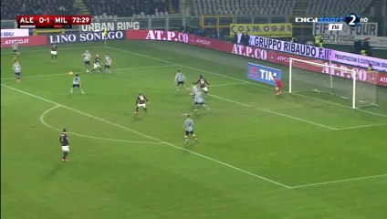 Disallowed Goal HD - Alessandria 0-2 AC Milan - 26-01-2016