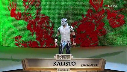 Alberto Del Rio vs. Kalisto: united states championship 2016 Royal Rumble HD