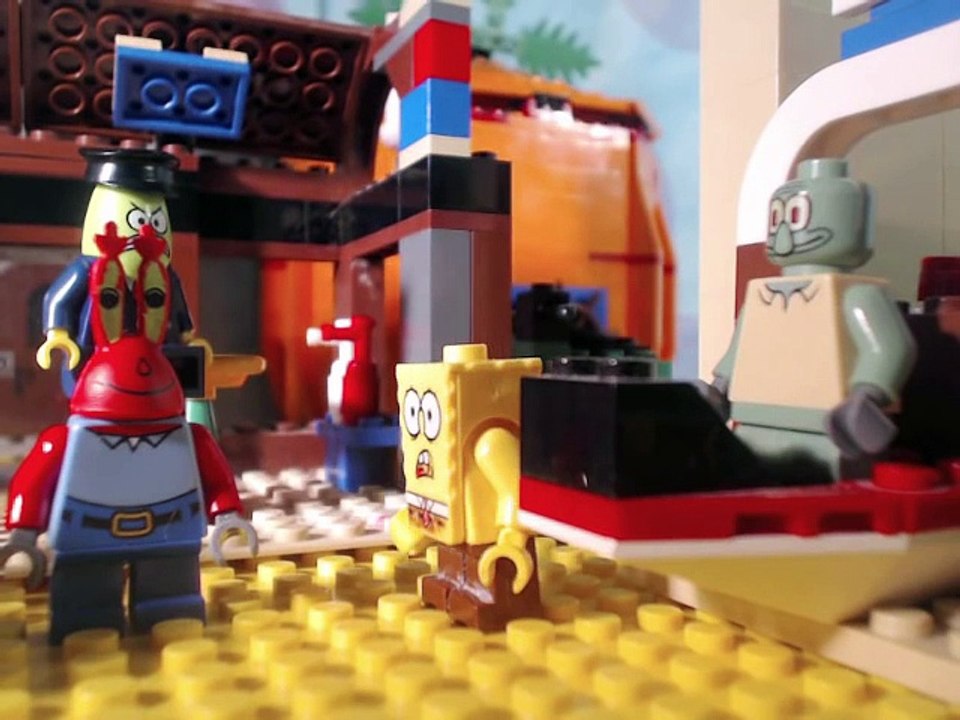 lego spongebob krab-borg