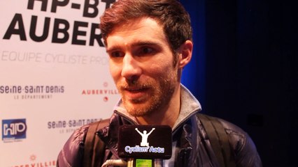 Présentation HP BTP-Auber 93 - Romain Feillu : "Revivre le Tour de France avec cette équipe et ces gars"