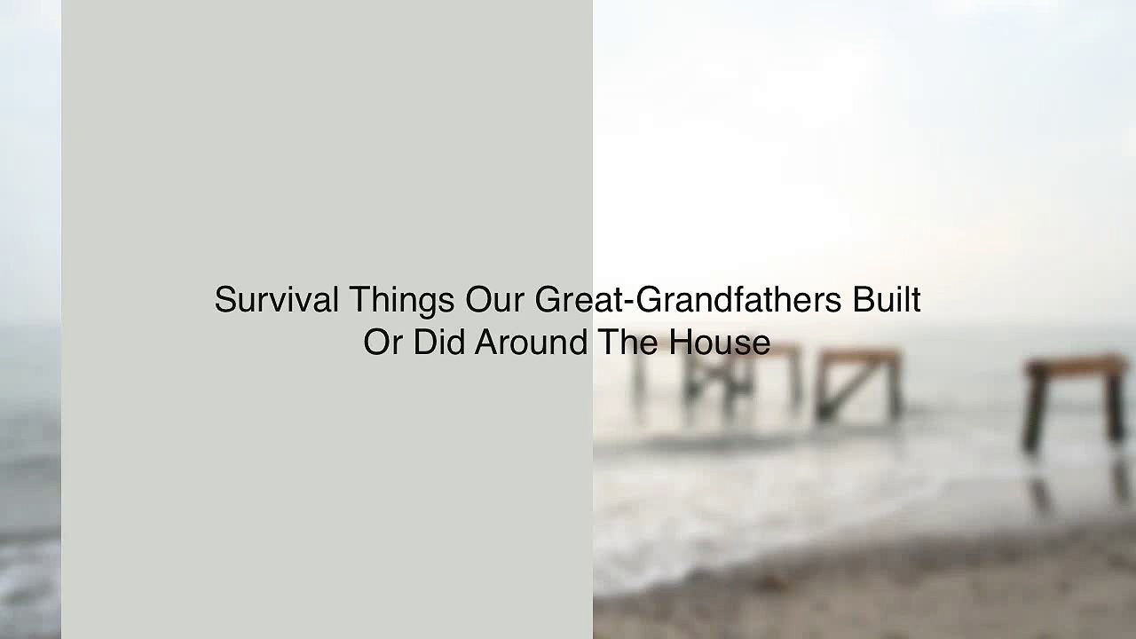 Survival Tips and Techniques