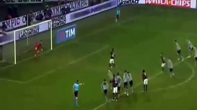 Mario Balotelli Goal - Alessandria vs AC Milan 0-1 Coppa Italia 2016
