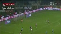 Mario Balotelli Goal - Alessandria vs AC Milan 0-1 Coppa Italia 2016--