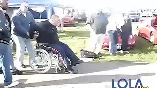 Awesome Turbo Wheelchair Fail