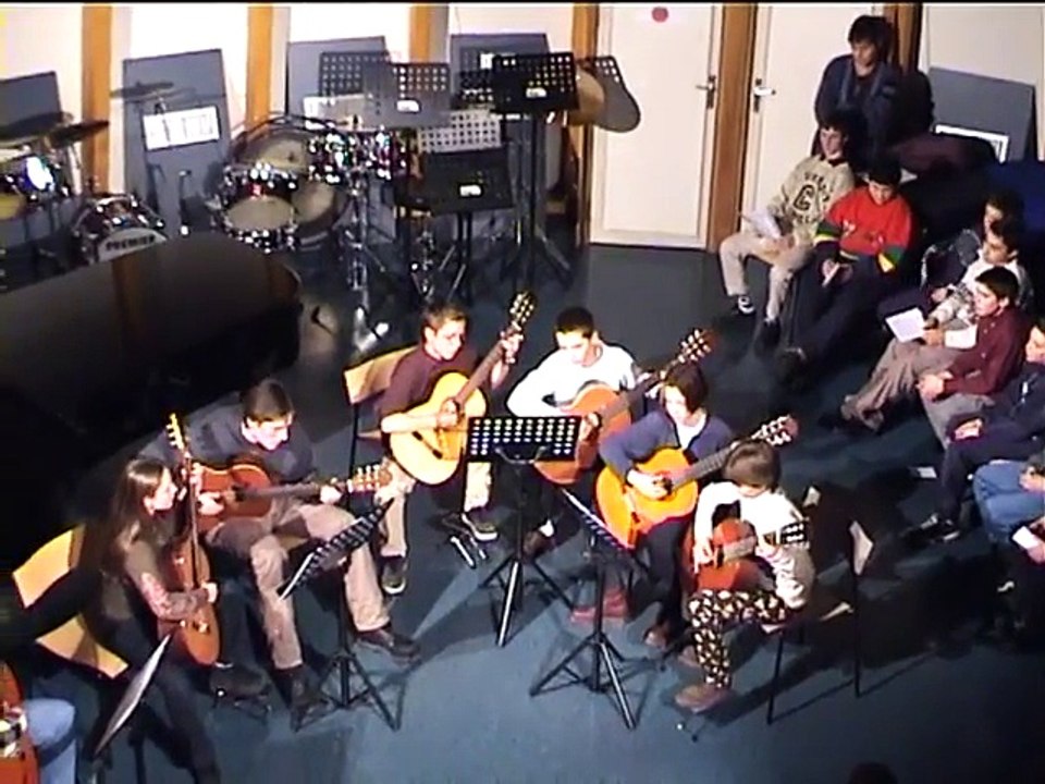 ensemble de guitares