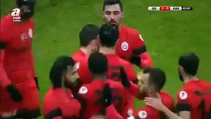 Galatasaray - Kastamonuspor  2 - 0  Sinan Gümüş'ten Goal 26-01-16