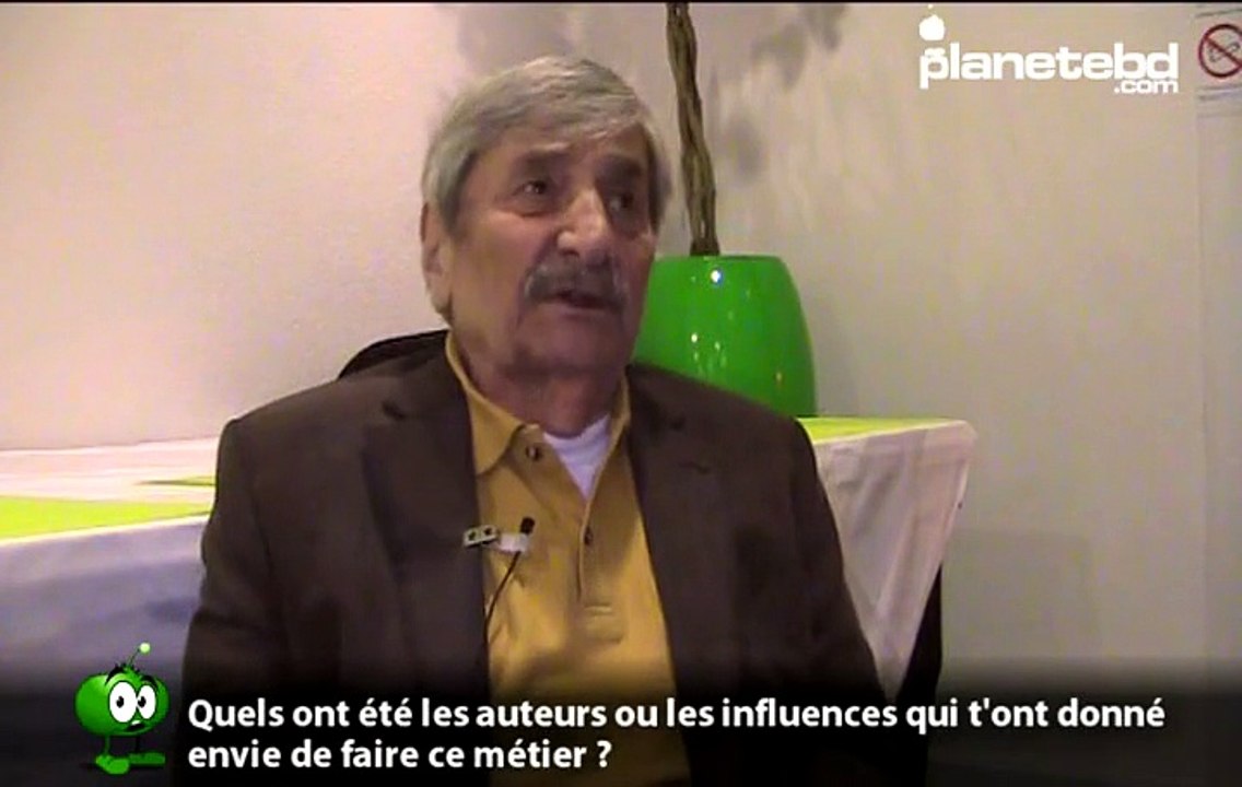Janvier 2012 : FRED (OTHON ARISTIDES. 1931-2013) Auteur de BD, Poète, Créateur de PHILEMON (interview. PLANETE BD)