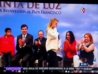 ANGELICA RIVERA, IMPULSA DISCO PARA EL PAPA, PRIMERO NOTICIAS, ENE 26 2016