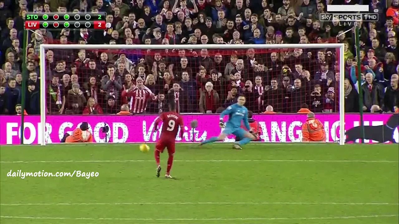All Penalties HD (English) - Liverpool 6-5 Stoke City - 26-01-2016 Capital One Cup