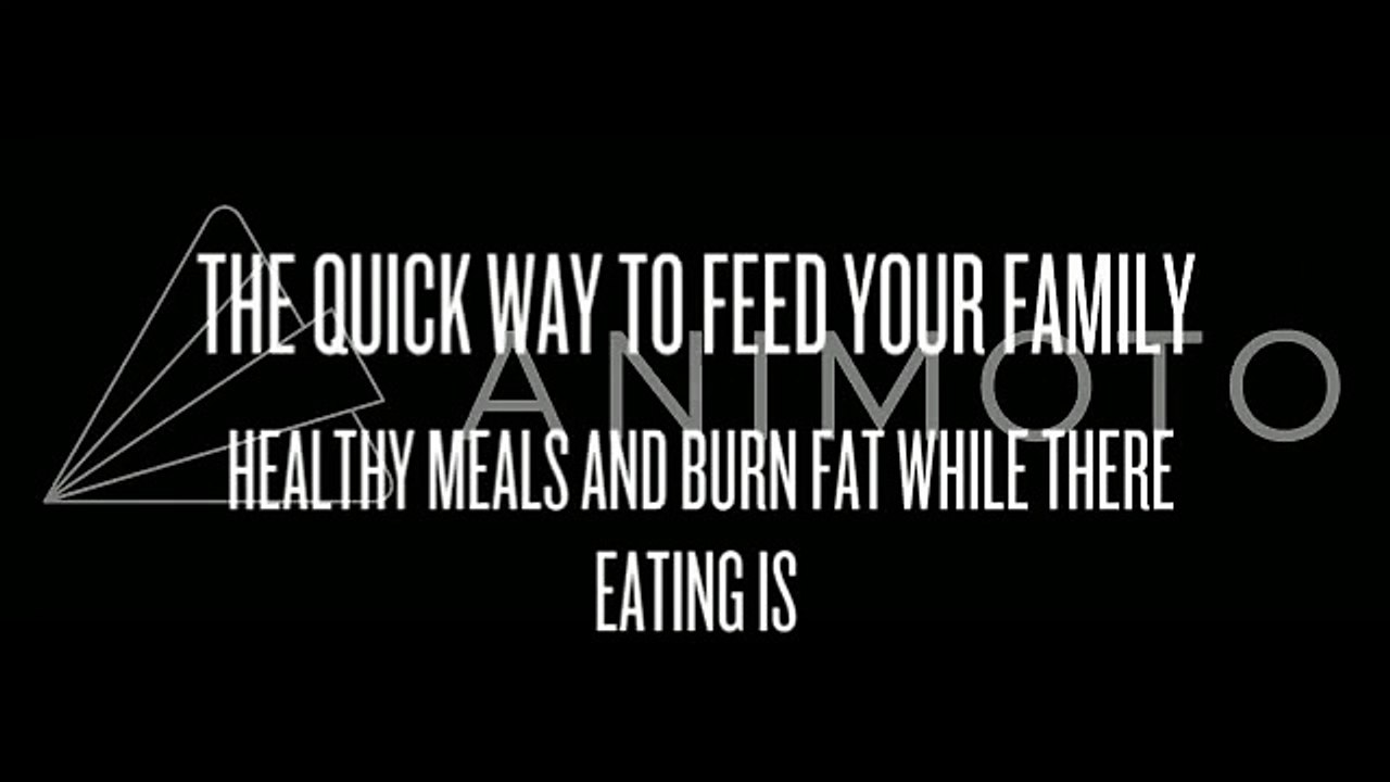 Family Friendly Fat Burning Meals