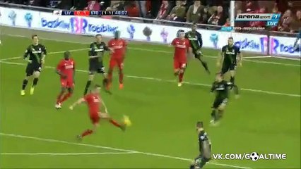 (0-1) Liverpool vs Stoke City | 7 - 6 Penalty Shootout | Capital One Cup 26/01/2016