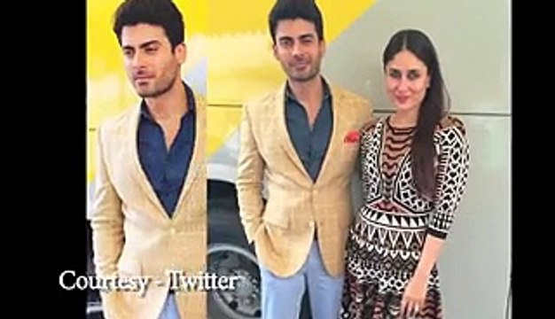 Fawad talks about Romancing Kareena on screen