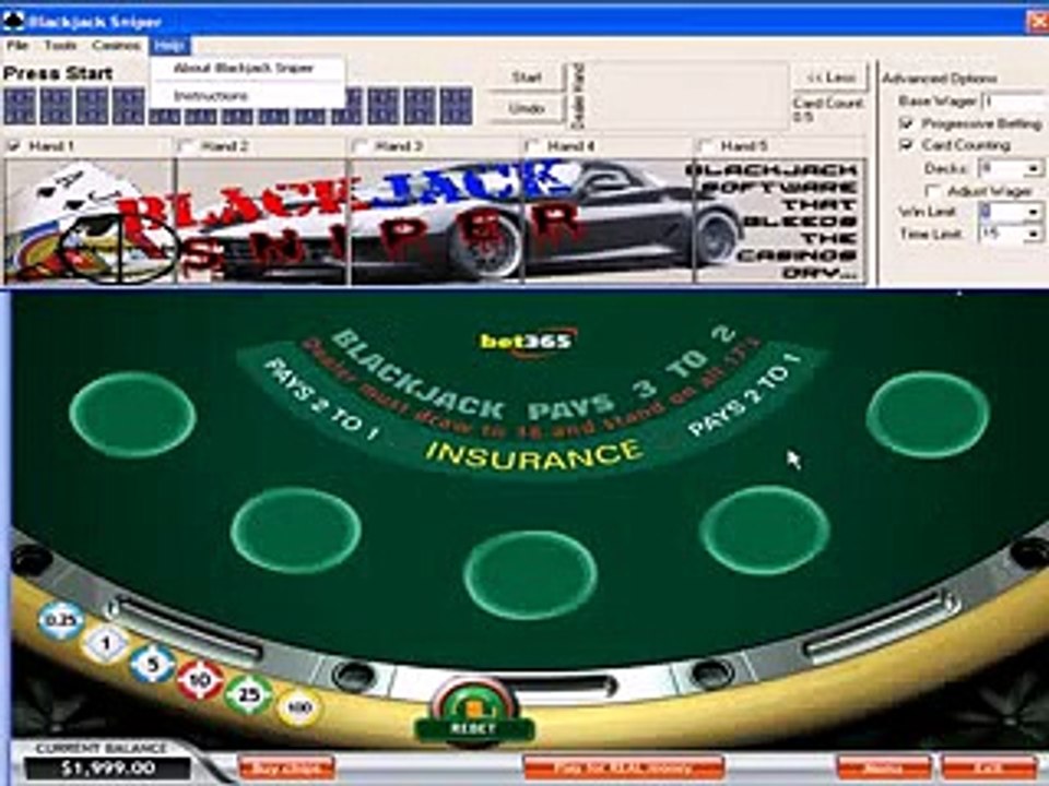 Blackjack Sniper Explained - Win at Blackjack, like roulette