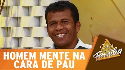 Homem some e mente para Christina na cara de pau