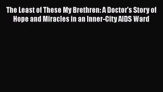 The Least of These My Brethren: A Doctor's Story of Hope and Miracles in an Inner-City AIDS