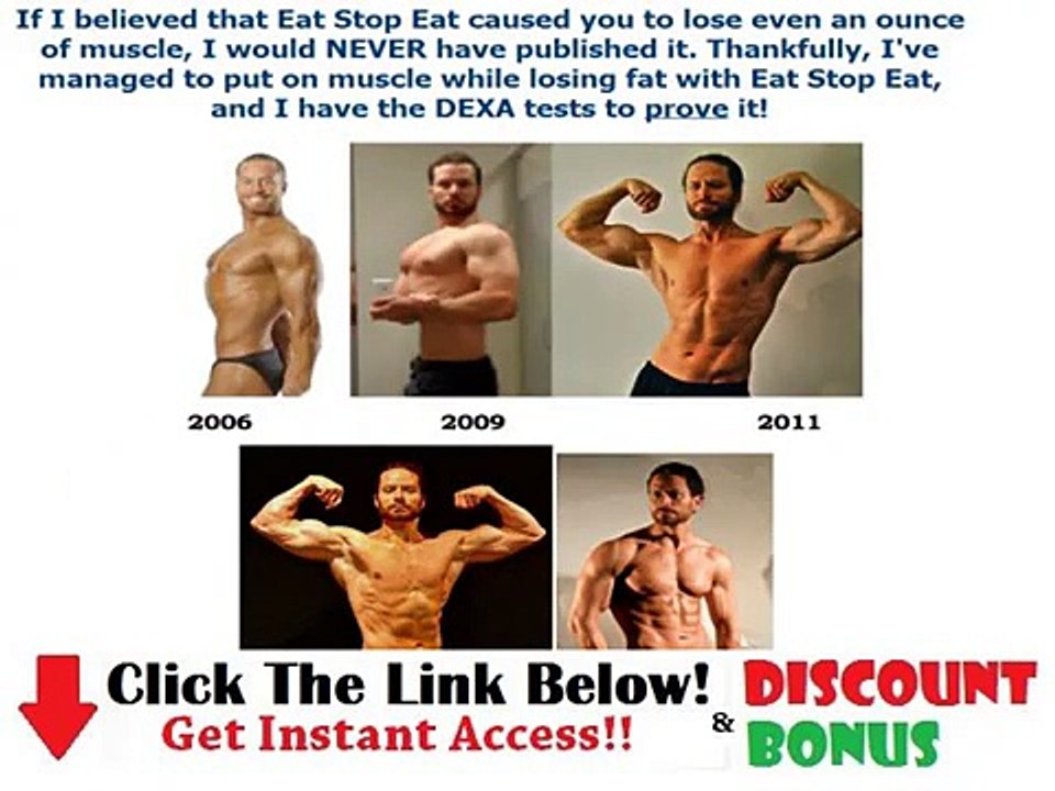 Eat Stop Eat Results & Eat Stop Eat Pilon