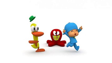Super Pocoyo reminds us to brush our teeth every day