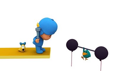 The Pocoyo Games 2012  - Crazy wacky stunts! :-p