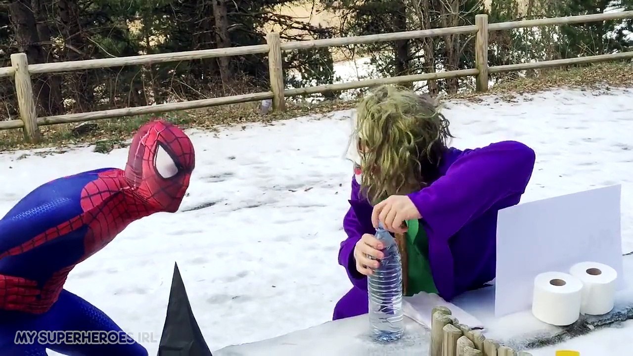 Joker vs Spiderman ft Superman & Batman SUPERHERO MOVIE in Real Life
