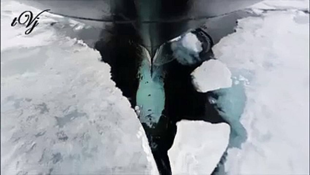 Ice breaker in action