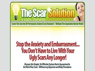 The Scar Solution - Natural Scar Removal!