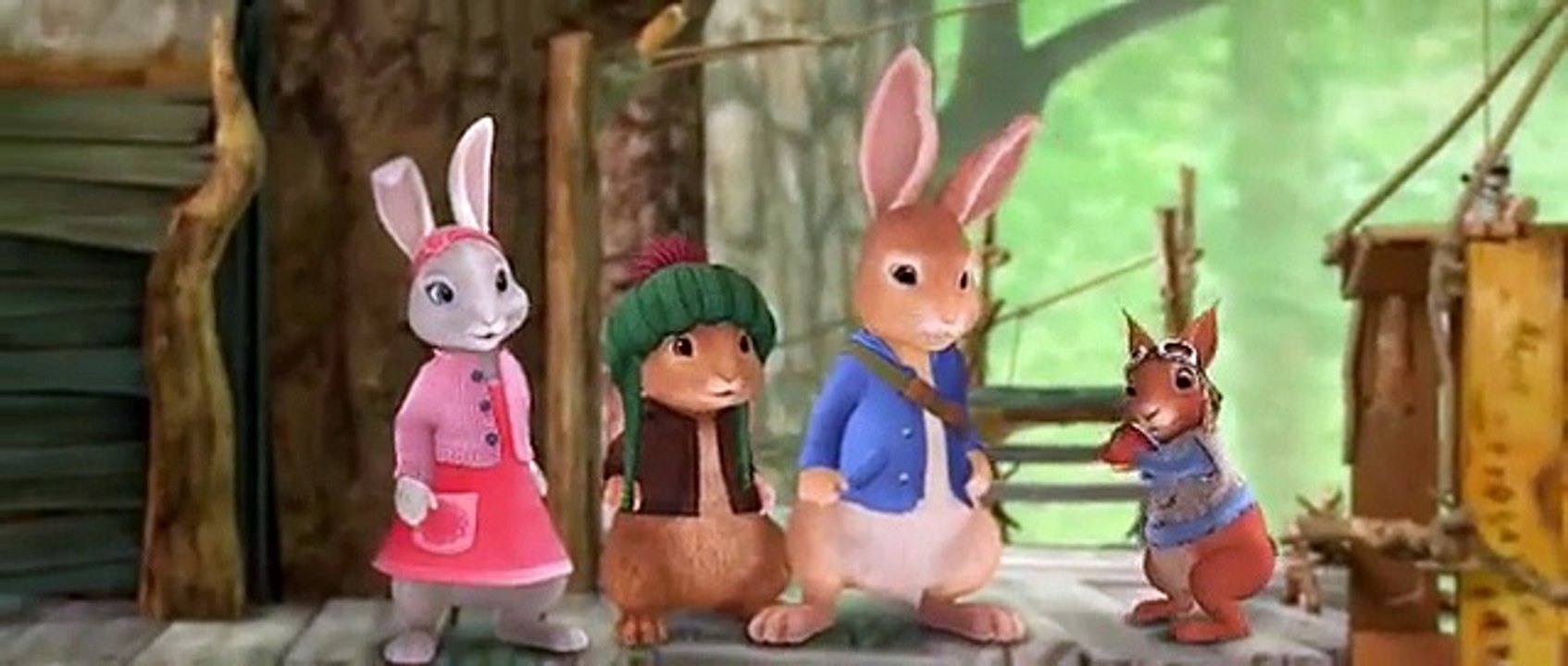 Peter the Rabbit! Peter wants to play Nut Catch! Fun gameplay for kids and Squirrels!