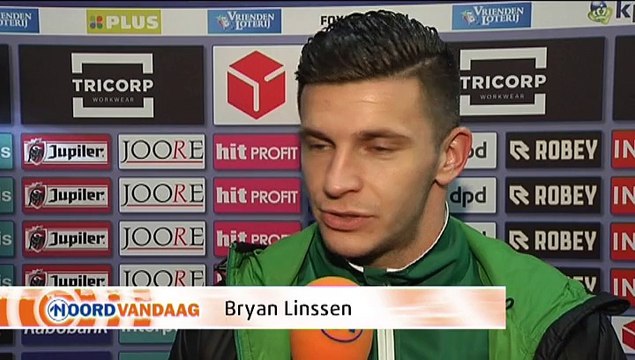 Linssen: Als het slecht gaat dan gaat het slecht en dat mogen supporters zeker zeggen - RTV Noord