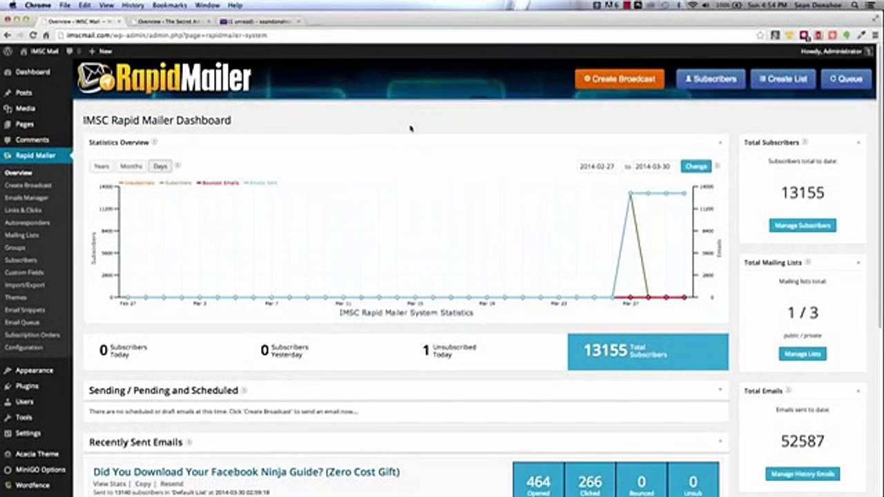 IMSC Rapid Mailer   How to Import Facebook Contacts