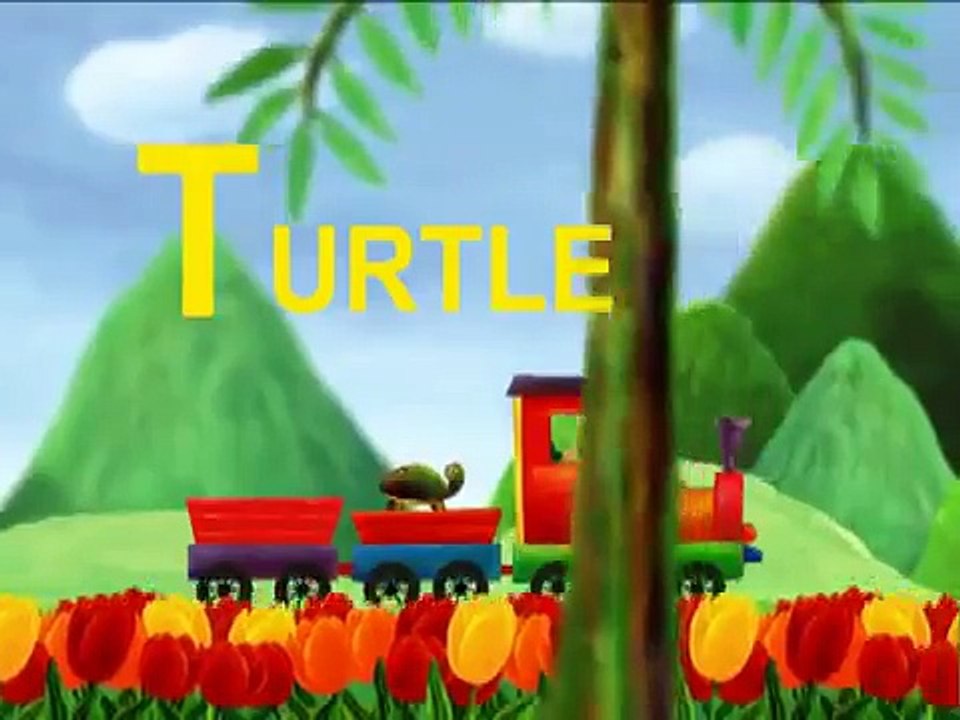 Learn Alphabet - T is for Train
