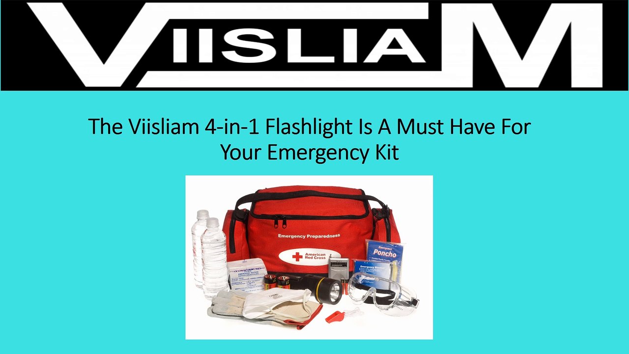 The Viisliam 4-in-1 Flashlight Is A Must Have