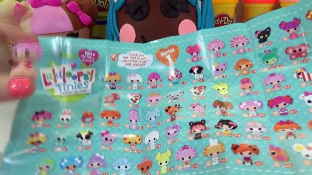 LALALOOPSY TINIES GIANT PLAY DOH SURPRISE EGG WITH SURPRISE FIGURES