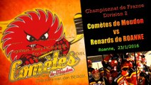 Comètes de Meudon vs Renards de Roanne  23/1/2016