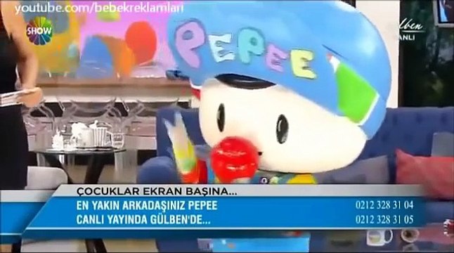 Pepee Show TVde Gülben Programında