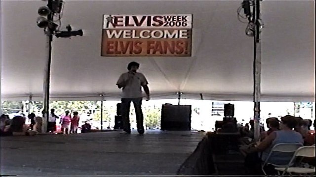Richard Atkins sings 'It's Midnight' Elvis Week 2006