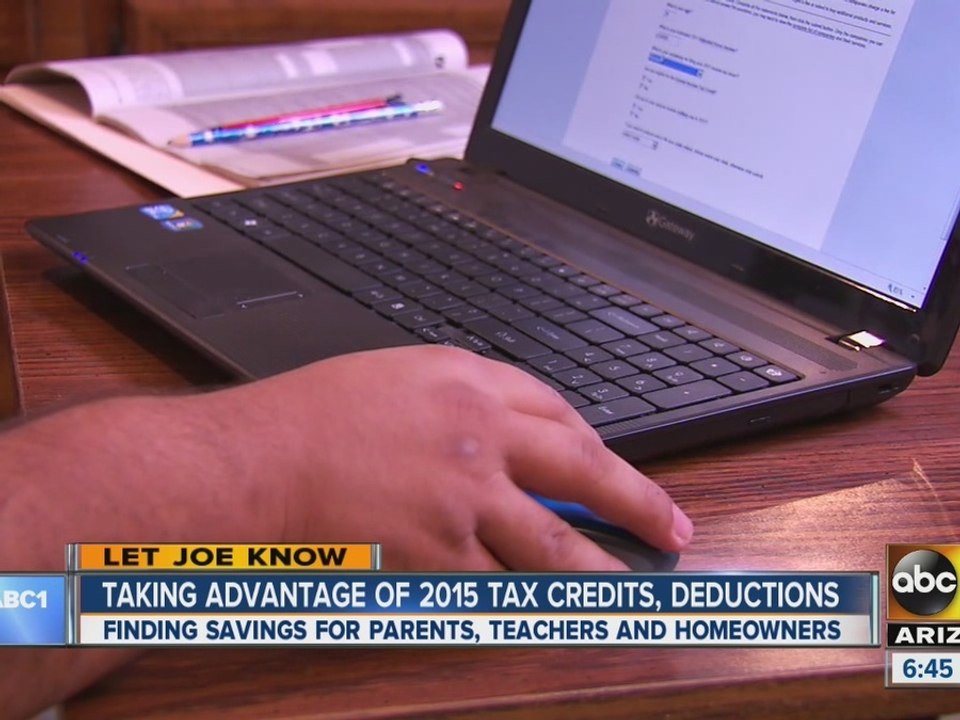 Taking advantage of 2015 tax credits, deductions