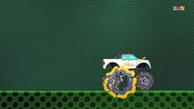 Monster Truck Stunts | Shapes | Learning Videos By Kids Tv Channel