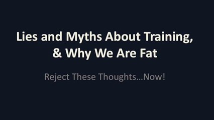 Breaking the Fat Loss Code - Part II - Training Basics, Personal Trainer, Austin, TX