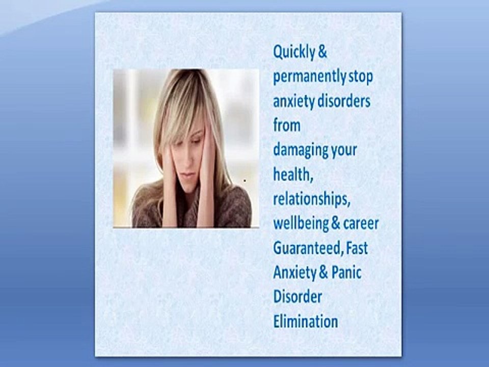 Treatment For Panic- the linden method