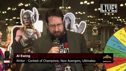 Writer Al Ewing joins Marvel LIVE!