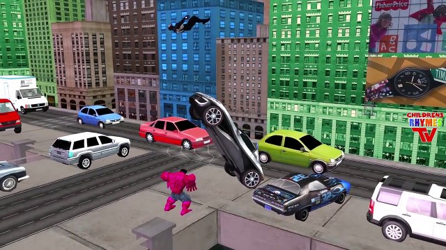 Red Hulk Cartoons Finger Family Children Nursery Rhymes | Hulk Finger Family Nursery Rhymes