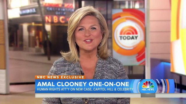 Amal Clooney: Human Rights Lawyer On Her Reluctant Celeb Status | TODAY