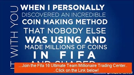250K HYBRID FIFA 16 ULTIMATE TEAM MILLIONAIRE COIN GUIDE TRADING ON AUTOPILOT