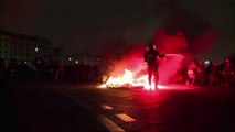 Taxistas protestam na França