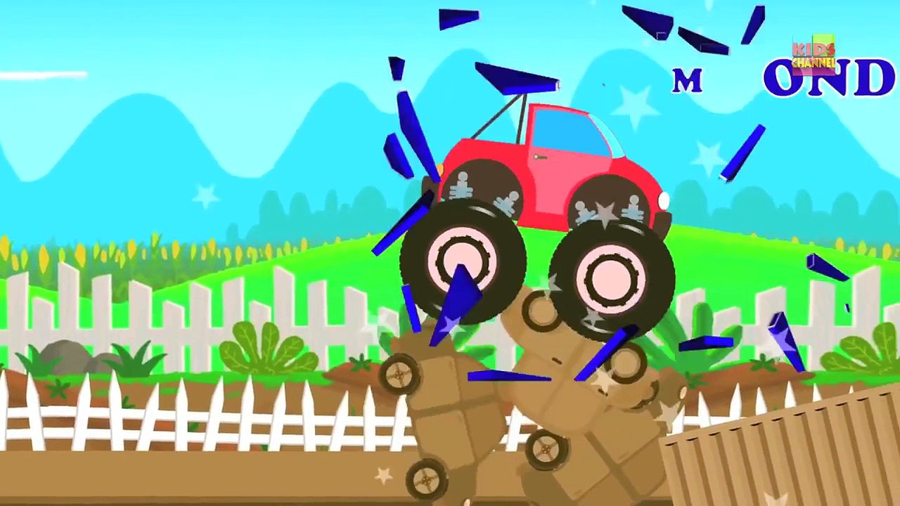 Monster Truck Shapes | Shapes For Kids