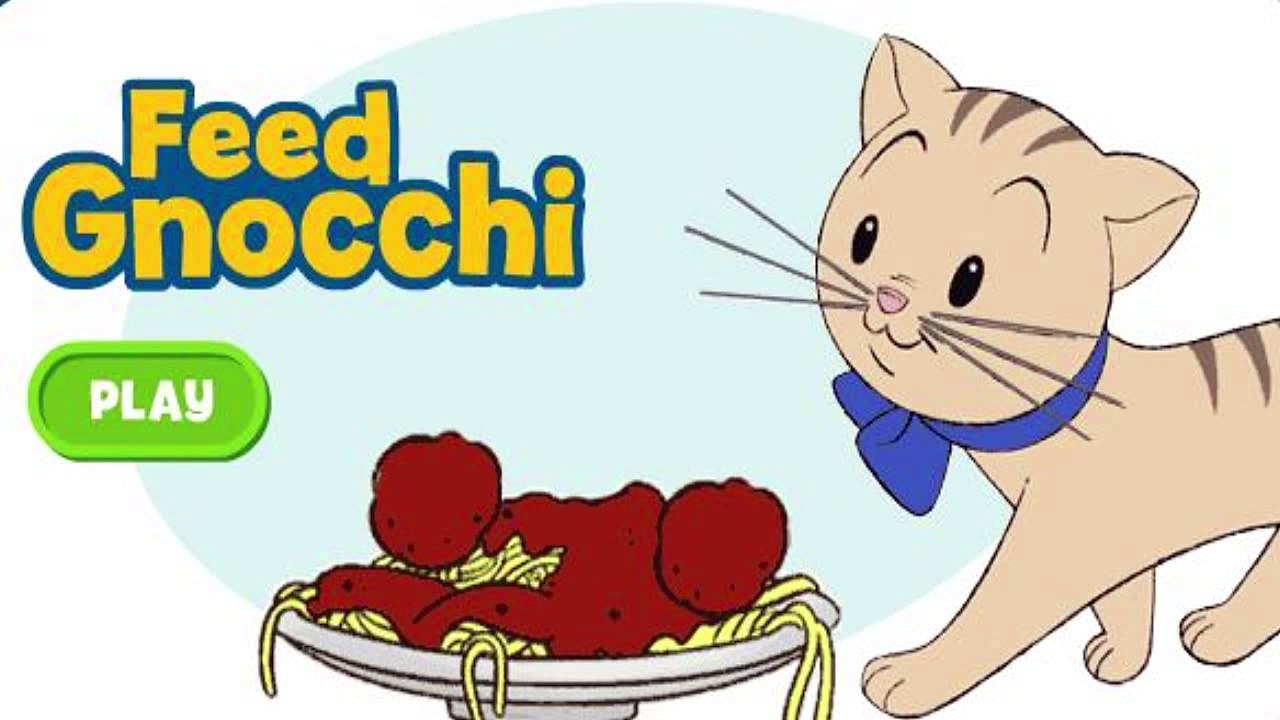 Feed Gnocchi - Curious George Games